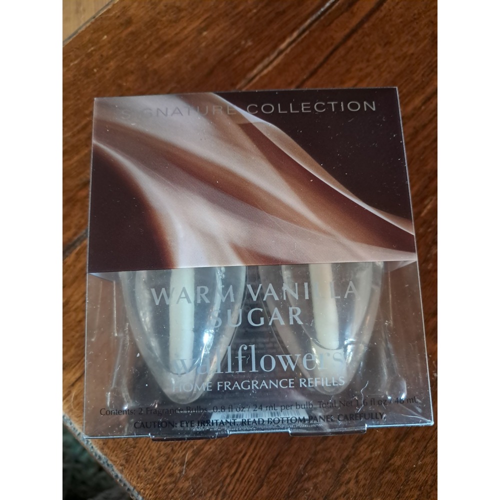 Signature Collection Wall Flower Warm Vanilla Sugar Home Fragrance Refills Set 2